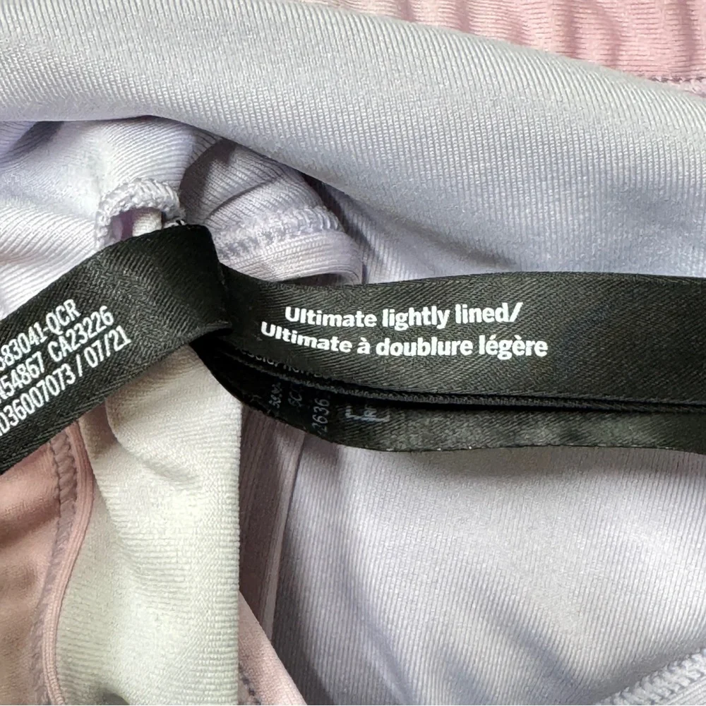 {PINK Active} "Ultimate Lightly Lined" Boardwalk Pink Constellation Sports Bra - Picture 5 of 5